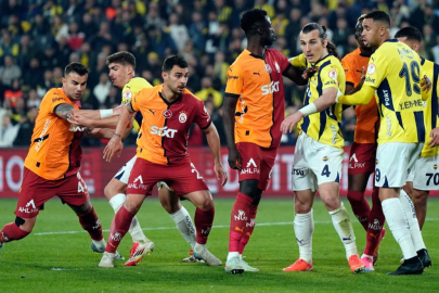 FENERBAHÇE GALATASARAY DERBİSİNDE ZİRVE MÜCADELESİ