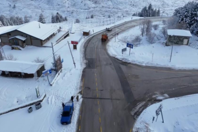 ULUDAĞ'DA GÜNEŞ GÖRÜNDÜ, KAR ERİMEYE BAŞLADI