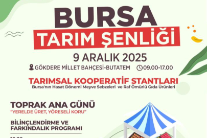 BURSA TARIM ŞENLİĞİ YEREL LEZZETLERİ VİTRİNE ÇIKARIYOR