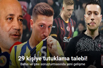 BAHİS SORUŞTURMASINDA 29 KİŞİ TUTUKLAMAYA SEVK EDİLDİ