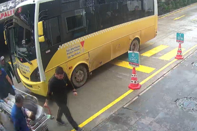 OTOBÜS ŞOFÖRÜ BAYILAN ÇOCUĞU HASTANEYE BÖYLE YETİŞTİRDİ
