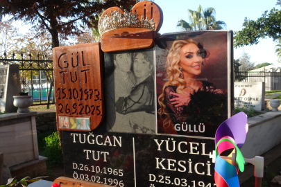 GÜLLÜ'NÜN MEZARI GÜL BAHÇESİNE DÖNDÜ