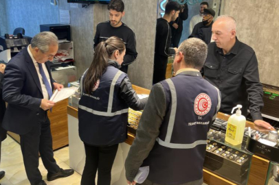 BURSA'DAKİ KUYUMCULARA 16.4 MİLYON TL CEZA KESİLDİ