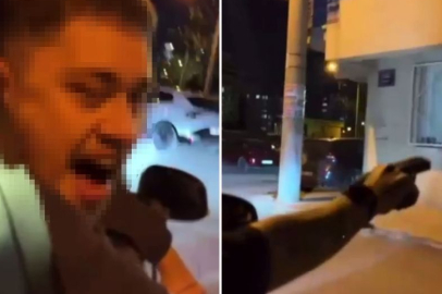 SOKAKTA SİLAHLA DEHŞET SAÇTI: SOSYAL MEDYADA PAYLAŞTI