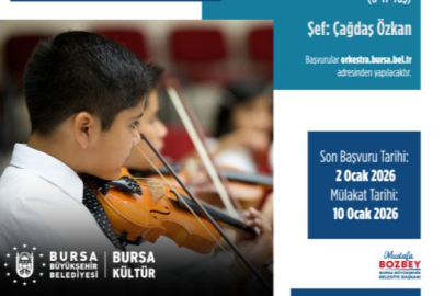 BURSA ÇOCUK SENFONİ ORKESTRASI İÇİN BAŞVURULAR BAŞLADI