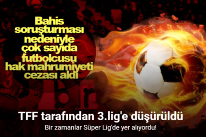 BAHİS SORUŞTURMASI SONRASI YENİ MALATYASPOR KÜME DÜŞTÜ