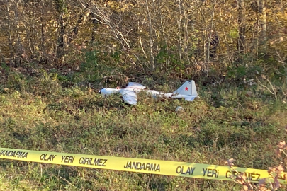 KOCAELİ’DE KIRSAL ALANA İHA DÜŞTÜ