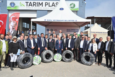 BURSA BÜYÜKŞEHİR’DEN ÇİFTÇİLERE YÜZDE 50 HİBELİ SULAMA DESTEĞİ