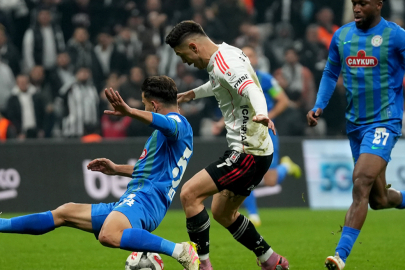 BEŞİKTAŞ KRİTİK MAÇTA RİZE’Yİ TEK GOLLE GEÇTİ