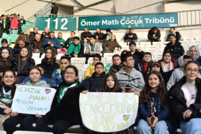 OSMANGAZİ BELEDİYESİ’NDEN ÇOCUKLARA BURSASPOR SÜRPRİZİ