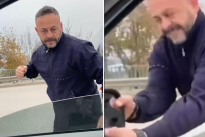 BURSA’DA BELEDİYE MECLİS ÜYESİNE TRAFİKTE SALDIRI KAMERADA!