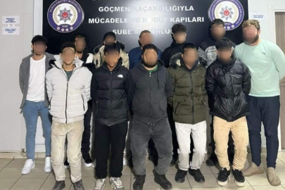 BURSA'DA DÜZENSİZ GÖÇMEN OPERASYONU