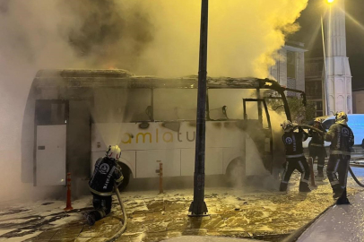 SERVİS ŞOFÖRÜNÜN DİKKATİ FACİAYI KIL PAYI ÖNLEDİ