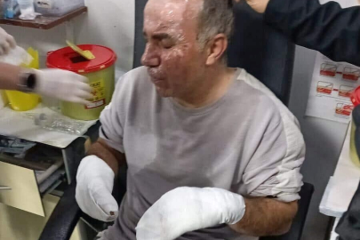 SEYİR HALİNDEKİ MİNİBÜS, ŞOFÖRÜ İLE ALEV TOPUNA DÖNDÜ