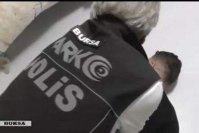 BURSA'DA ZEHİR TACİRLERİNE ŞAFAK BASKINI