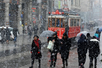 METEOROLOJİ AÇIKLADI: 1 OCAK’TA KAR VE FIRTINA BEKLENİYOR
