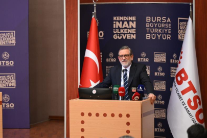 BTSO BAŞKANI BURKAY, 2030 VİZYONUNU AÇIKLADI