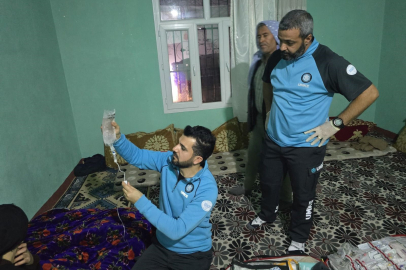 EVDE DOĞUM YAPAN ANNE VE BEBEĞİ SAATLER SONRA KURTARILDI