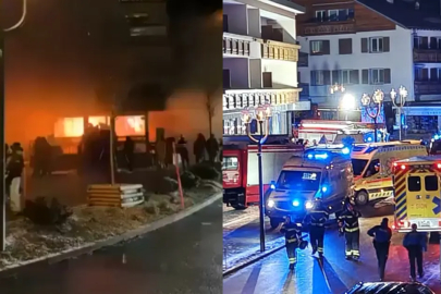 İSVİÇRE’DE KAYAK MERKEZİNDE FACİA GÖRÜNTÜLERİ ORTAYA ÇIKTI