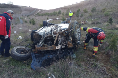 İZMİR-İSTANBUL OTOYOLU’NDA FECİ KAZA