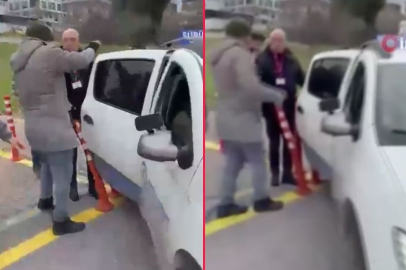 EHLİYET SINAVINDAN 7 KEZ KALAN GENÇ ORTALIĞI BİRBİRİNE KATTI