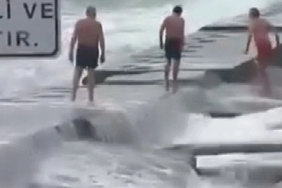 KADIKÖY’DE LODOS DALGALARI 3 KİŞİYİ YARALADI