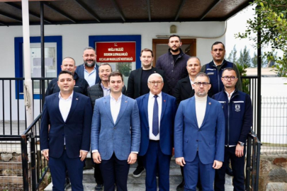 BODRUM BELEDİYE BAŞKANI MANDALİNCİ MAHALLE ZİYARETLERİNDE