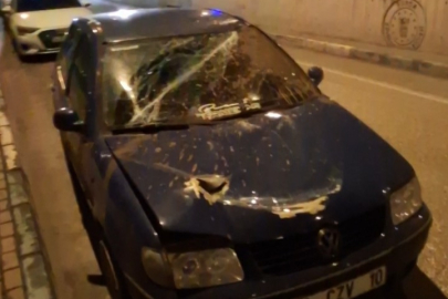 BURSA'DA BARİYERLER ARAÇLARIN ÜZERİNE DÜŞTÜ