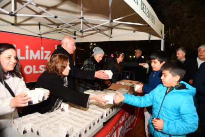 OSMANGAZİ BELEDİYESİ’NDEN MİRAÇ KANDİLİ İKRAMI