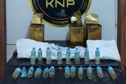 BAL TENEKELERİNDE MADDE YAKALANDI: EV TEKLİF ETTİLER İDDİASI