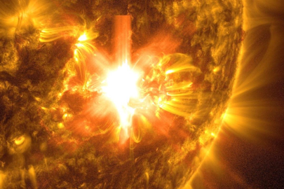 GÜNEŞ’TEKİ PATLAMA İLK OLARAK AVUSTURALYA’DAN GÖRÜNTÜLENDİ