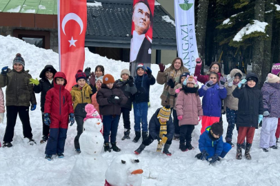 OSMANGAZİ BELEDİYESİ ÇOCUKLARI KIŞ NEŞESİYLE BULUŞTURDU