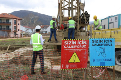 BURSA'DA İÇME SUYUNA YATIRIM SÜRÜYOR