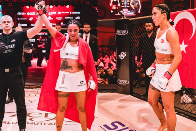 SABRİYE ŞENGÜL’DEN NAKAVTLA GELEN ALTIN MADALYA