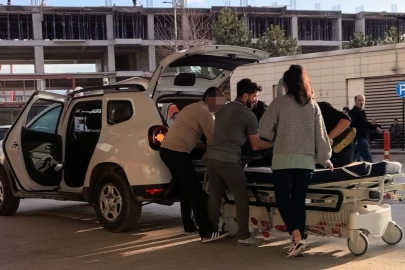 YARALIYI OTOMOBİLİN BAGAJINDA HASTANEYE GETİRDİLER