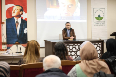 OSMANGAZİ BELEDİYESİ’NDEN EDEBİYAT VE YAŞAM BULUŞMASI