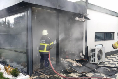 BURSA'DA YAZLIK EVDE YANGIN PANİĞİ YAŞANDI