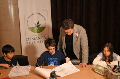 OSMANGAZİ BELEDİYESİ’NDEN ÇOCUKLARA HAYAL DOLU ATÖLYE