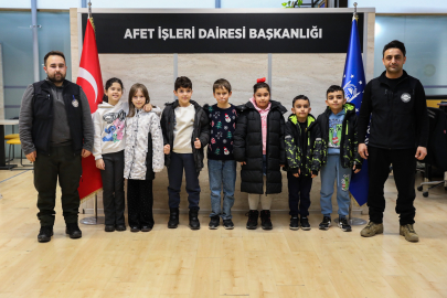 BURSA BÜYÜKŞEHİR’DEN ÇOCUKLARA UYGULAMALI AFET EĞİTİMİ