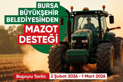 BURSA BÜYÜKŞEHİR’DEN ÜRETİCİYE MAZOT DESTEĞİ