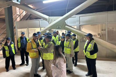 HASTAVUK AMERİKALI ÜRETİCİLERİ TESİSLERİNDE AĞIRLADI