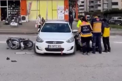 BURSA’DA HIZ VE DİKKATSİZLİK KAZA GETİRDİ