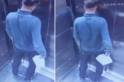 ASANSÖRDEKİ KÖTÜ KOKUNUN KAYNAĞI KURYENİN İDRARI ÇIKTI