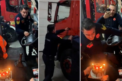 İTFAİYE ŞOFÖRÜNE YÜREK HOPLATAN SÜRPRİZ: ANAM ANAM BENİM EV!