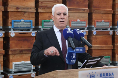 BURSA BÜYÜKŞEHİR'DEN ARICILARA KOVAN DESTEĞİ