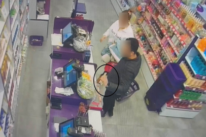 KOZMETİK MAĞAZASINA DADANAN AİLE 1.2 MİLYONLUK ÜRÜN ÇALDI