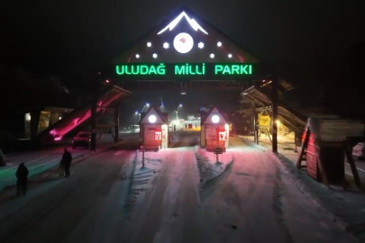 ULUDAĞ’DA KAR KALINLIĞI 1,6 METREYE ULAŞTI