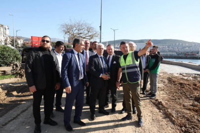 BURSA BÜYÜKŞEHİR BELEDİYESİNDEN GEMLİK’E YENİ KORDON