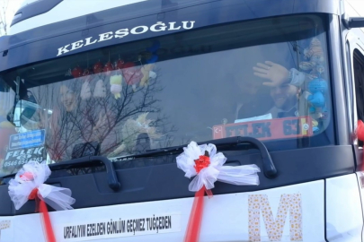 BÖYLE GELİN ALMA GÖRÜLMEDİ: TIR KONVOYUYLA NİKAH KEYFİ