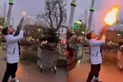 BURSA’DA POMPALI SİLAH DEHŞETİ KAMERADA